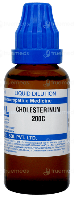 Sbl Cholesterinum 200c Dilution 30ml