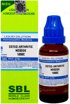 Sbl Osteo Arthritic Nosode 1000C Dilution 30Ml