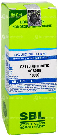 SBL OSTEO ARTHRITIC NOSODE 1000C DILUTION 30ML