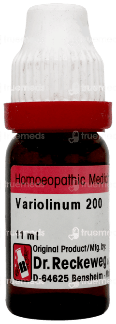 Dr Reckeweg Variolinum 200 Dilution 11ml