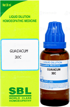 Sbl Guaiacum 30c Dilution 30ml