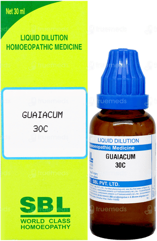 Sbl Guaiacum 30c Dilution 30ml