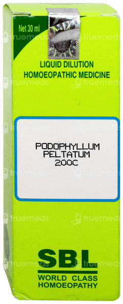 Sbl Podophyllum Peltatum 200c Dilution 30ml