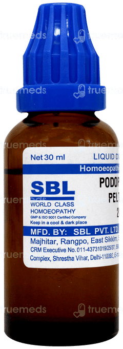 Sbl Podophyllum Peltatum 200c Dilution 30ml