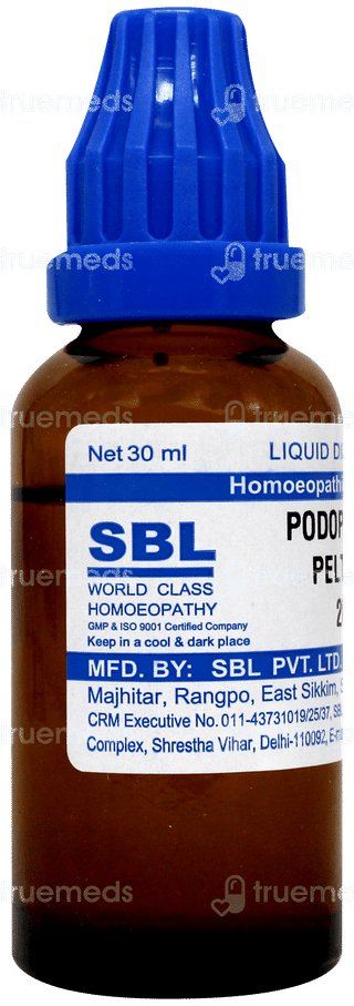 Sbl Podophyllum Peltatum 200c Dilution 30ml