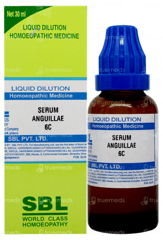 Sbl Serum Anguillae 6c Dilution 30ml