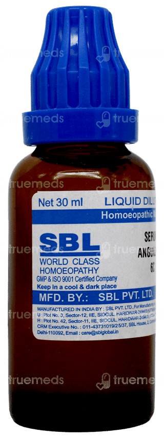 Sbl Serum Anguillae 6c Dilution 30ml
