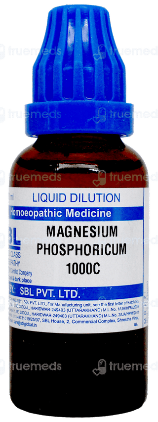 Sbl Magnesium Phosphoricum 1000C Dilution 30Ml