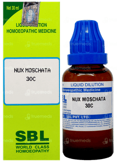 Sbl Nux Moschata 30c Dilution 30ml Sbl Nux Moschata 30c Dilution 30ml