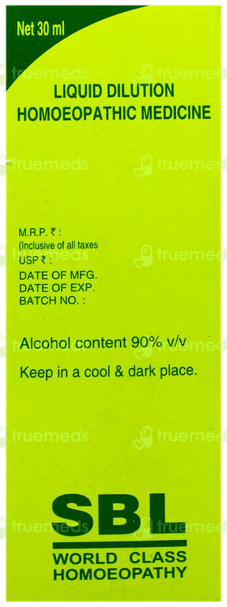 Sbl Nux Moschata 30c Dilution 30ml