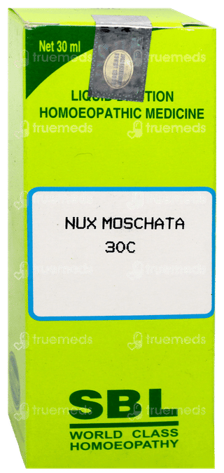 Sbl Nux Moschata 30c Dilution 30ml