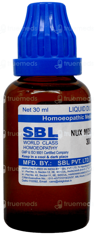 Sbl Nux Moschata 30c Dilution 30ml