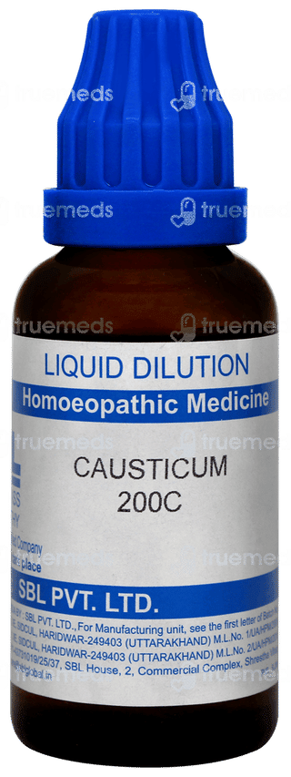 Sbl Causticum 200c Dilution 30ml