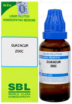 Sbl Guaiacum 200c Dilution 30ml