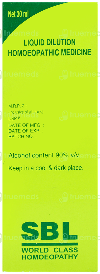 Sbl Guaiacum 200c Dilution 30ml