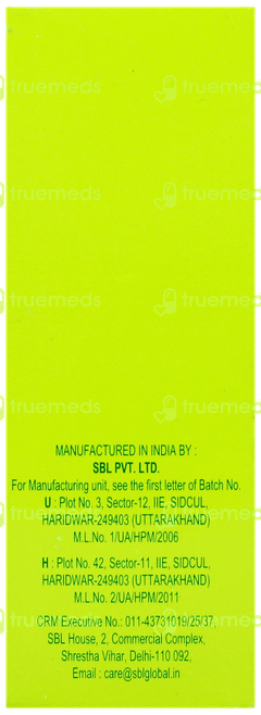 Sbl Guaiacum 200c Dilution 30ml Sbl Guaiacum 200c Dilution 30ml