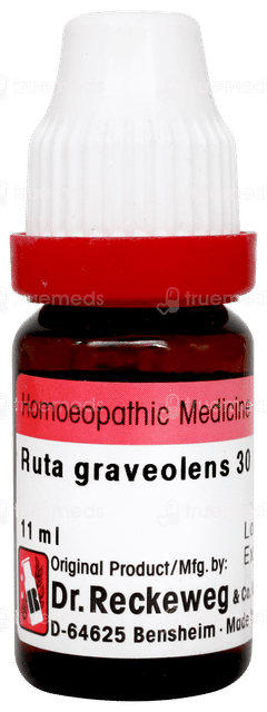 Dr Reckeweg Ruta Graveolens 30 Dilution 11ml