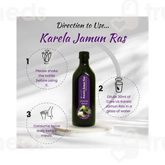 Care Us Neem Karela Jamun Ras 1000ml