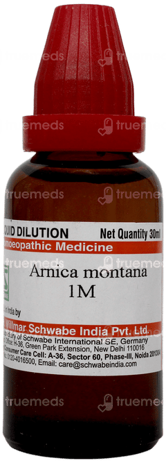 Dr Willmar Schwabe Arnica Montana 1m Dilution 30ml