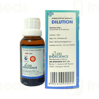Ldd Bioscience Nuphar Luteum 30Ch Dilution 30Ml