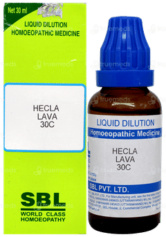 Sbl Hecla Lava 30c Dilution 30ml