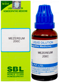 Sbl Mezereum 200C Dilution 30Ml Sbl Mezereum 200C Dilution 30Ml