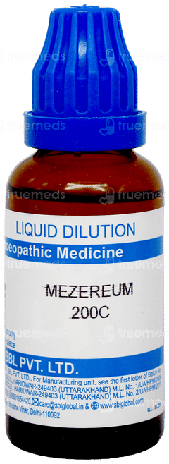 Sbl Mezereum 200C Dilution 30Ml