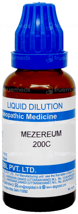 Sbl Mezereum 200C Dilution 30Ml