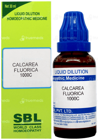 Sbl Calcarea Fluorica 1000c Dilution 30ml