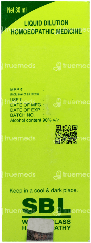 Sbl Calcarea Fluorica 1000c Dilution 30ml