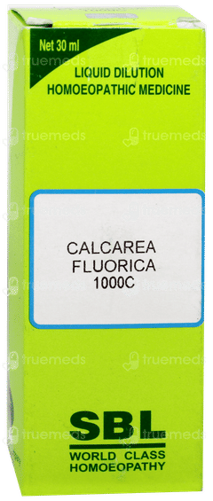 Sbl Calcarea Fluorica 1000c Dilution 30ml