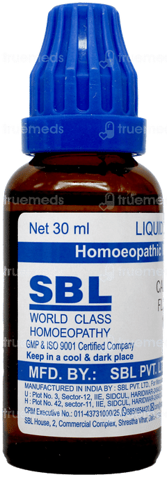Sbl Calcarea Fluorica 1000c Dilution 30ml