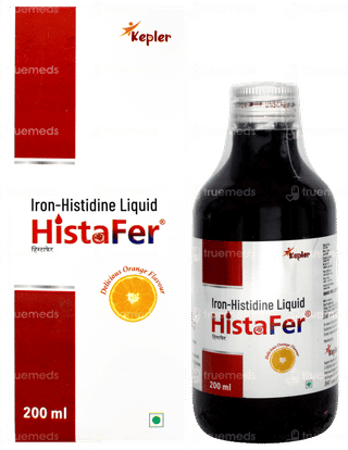 Histafer Orange Flavour Liquid 200ml