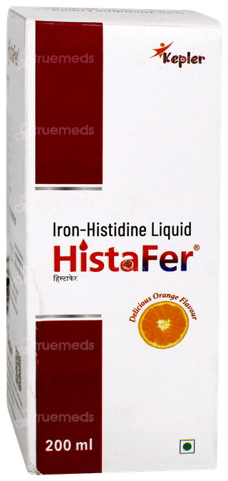 Histafer Orange Flavour Liquid 200ml