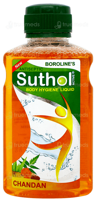 Borolines Suthol Active New Chandan Body Hygiene Antisepctic Liquid 100ml