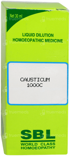 Sbl Causticum 1000c Dilution 30ml