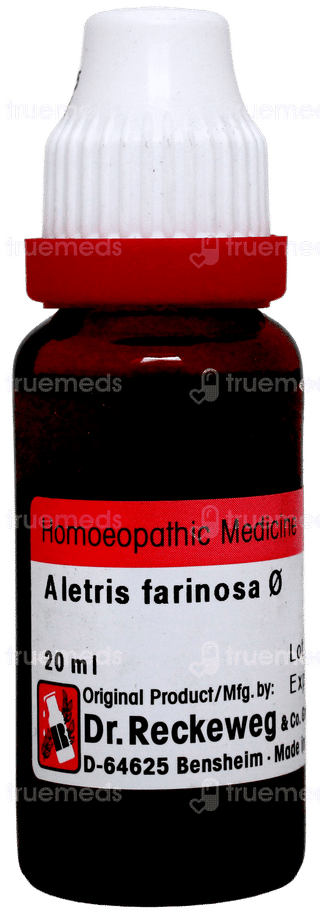 Dr Reckeweg Aletris Farinosa Q Mother Ticture 20Ml