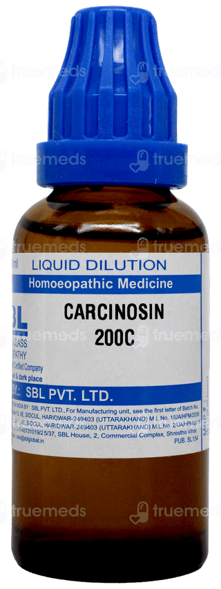 Sbl Carcinosin 200c Dilution 30ml