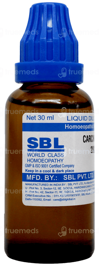 Sbl Carcinosin 200c Dilution 30ml
