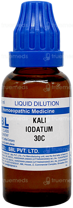 Sbl Kali Iodatum 30c Dilution 30ml