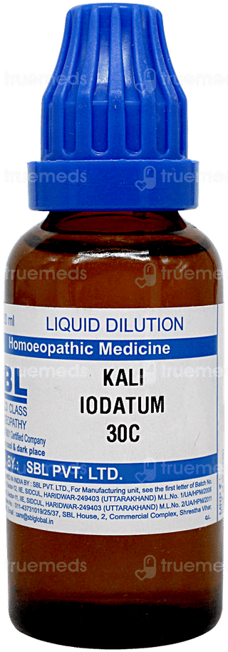 Sbl Kali Iodatum 30c Dilution 30ml