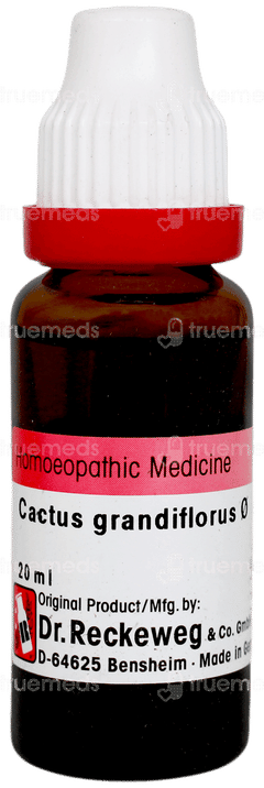 Dr Reckeweg Cactus Grandiflorus Q Mother Tincture 20ml