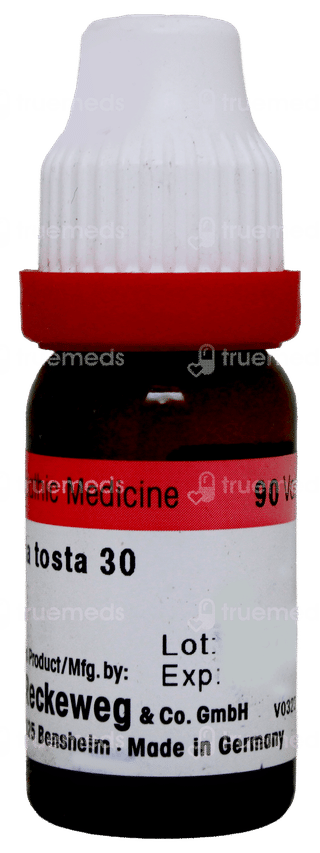 Dr Reckeweg Spongia Tosta 30 Dilution 11ml