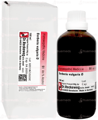 Dr Reckeweg Berberis Vulgaris Q Mother Tincture 100ml