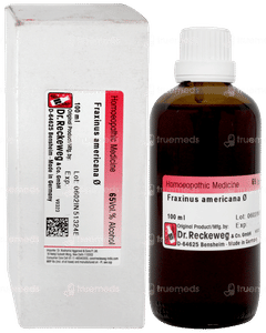 Dr Reckeweg Fraxinus Americana Q Mother Tincture 100ml Dr Reckeweg Fraxinus Americana Q Mother Tincture 100ml