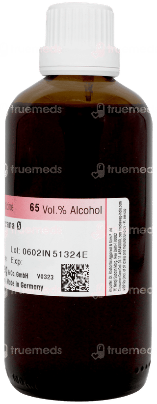 Dr Reckeweg Fraxinus Americana Q Mother Tincture 100ml