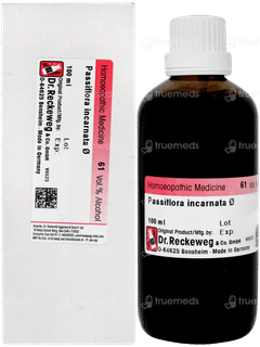 Dr Reckeweg Passiflora Incarnata Q Mother Tincture 100ml