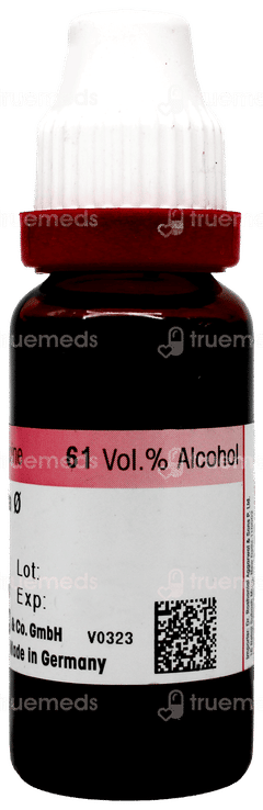 Dr Reckeweg Cascara Sagrada Q Mother Tincture 20ml