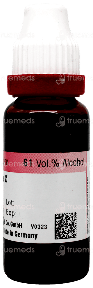 Dr Reckeweg Cascara Sagrada Q Mother Tincture 20ml