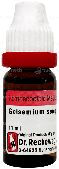 Dr Reckeweg Gelsemium Sempervirens 200 Dilution 11ml